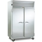 Traulsen G24310 2-Section Left/Right Hinged 2 Solid Full Door Reach-In Hot Food Holding Cabinet 52" - 44 cu.ft. - 208v/115v