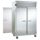 Traulsen G24314P 2-Section Left/Right Hinged 2 Solid Full Door Pass-Thru Hot Food Holding Cabinet 52" - 47 cu.ft. - 208v/115v