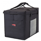Cambro GBD211417110 GoBag™ Food Delivery Bag - 21" x 14" x 17", Nylon, Black