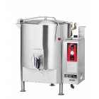 Vulcan GT125E Natural Gas Fully Steam Jacketed Stationary Kettle 125 Gal. - 135,000 BTU