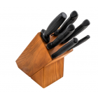 Dexter Russell HSGB-3 7 Piece Knife Set w/ Wooden Block