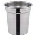 Winco INS-4.0 Mirror Finish Stainless Steel Inset Pan 4 qt. - 36/Case
