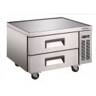 Culitek MCB-36 SS-Series 1-Section 2 Drawer Refrigerated Chef Base 36" - 115v