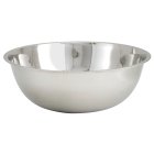 Winco MXB-3000Q Economy Stainless Steel Mixing Bowl 30 qt. - 12/Case