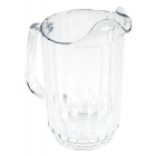 Cambro P320CW135 32 oz Plastic Pitcher w/ Thumb Grip, Clear