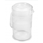 Cambro PC64CW135 64 oz Plastic Pitcher w/ Thumb Grip, Clear