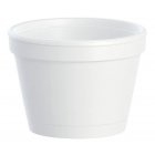 Phillips Distribution PD1510 Dart Solo 4J6 J Cup Insulated White Foam Container / Cup 4 oz. - 1000/Case
