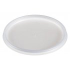 Phillips Distribution PD1521 Dart Solo 20JL Translucent Plastic Vented Flat Lid for 20 oz. Foam Cups & Containers - 1000/Case