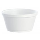 Phillips Distribution PD1522 Dart Solo 8SJ20 J Cup Insulated White Foam Container / Cup 8 oz. - 1000/Case