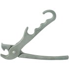 Winco PPG-8A Heavy-Duty Cast Aluminum Pizza Pan Gripper 8" - 12/Case