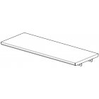 John Boos PTS16K-1872 Stainless Steel Wall Mounted Single Pass-Thru Shelf 72" x 18"