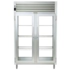 Traulsen RHF232WP-FHG Spec-Line 2-Section 2 Glass Door Reach-In Pass-Thru Heated Holding Cabinet 58" - 55.13 cu. ft.