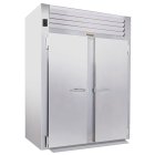 Traulsen RIF232LUT-FHS Spec-Line 2-Section 2 Solid Door Roll-In Freezer 68" - Accepts 66"H Racks - 73.47 cu. ft. - 208-230/115v