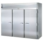 Traulsen RIF332LUT-FHS Spec-Line 3-Section 3 Solid Door Roll-In Freezer 101" - Accepts 66"H Racks - 111.49 cu. ft. - 208-230/115v