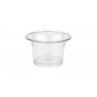 GET SC-222-CL SAN Plastic Sauce Cup / Ramekin 2 oz. - Clear - 48/Case