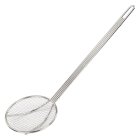 Winco SC-5R Nickel-Plated Wire Square Mesh Round Skimmer with 5" dia. Blade and 13" Loop Handle