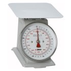 Winco SCAL-62 Mechanical/Analog Receiving Scale with 6-1/2" Dial - 2 lb./Capacity - 8/Case