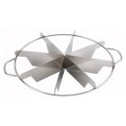 Winco SCU-8 Stainless Steel 8 Cut Pie Cutter 12-3/4" x 10-3/4"