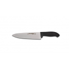 Dexter Russell SG145-8B-PCP 8" Chef's Knife w/ Soft Black Rubber Handle, Carbon Steel - 6ea/Case