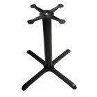 AAA Furniture Wholesale T3030DH Black Cast Iron Dining Height Spider Table Base 30" x 30" x 29-1/2"H