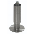 Advance Tabco TA-19L Stainless Steel Bolt-On Leg with Flanged Foot 1/2-13 x 3/4" thread - For Cabinet Bases