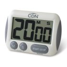 CDN TM15 Extra Big Digit 100 Minute Digital Timer 2-1/2"W x 1-3/8"H - White