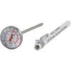 Winco TMT-P2 Dial Probe / Pocket Thermometer with 1" Face and 5" Stem - (-40 to 180 Degrees F) - 72/Case