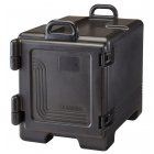 Cambro UPC300110 Ultra Pan Carrier Front Loading Insulated Food Pan Carrier 17" 36 qt. - Black - (4) Full Size 2-1/2" Deep Pan Capacity