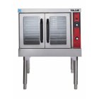 Vulcan VC4ED-13D3-480 Single-Deck Full Size Electric Convection Oven with Solid State Controls and Simultaneous Doors - 480v/3ph