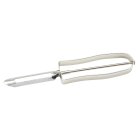 Winco VP-1 Straight Vegetable Peeler with 2-1/2" Stainless Steel Straight Edge Blade and Nickel-Plated Handle 6" - 24/Case