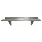 Advance Tabco WS-12-96-X Special Value Stainless Steel Wall Mounted Shelf 96" x 12"