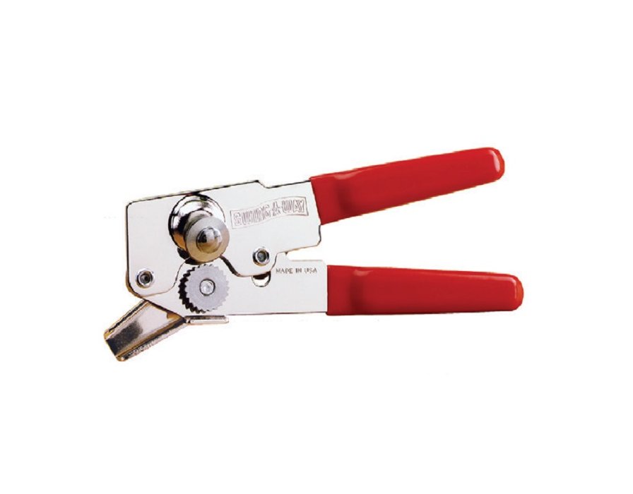 Focus Foodservice 407RD Swing-A-Way Portable Can Opener with Red Handle