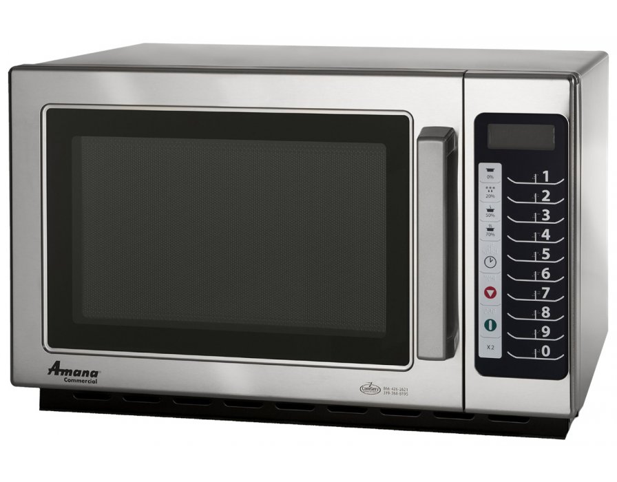 Amana RCS10TS SS Med-Vol Commercial Microwave w/ Touchpad Control